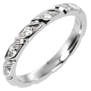 Chaumet Chaumet Torsade Ring Pt950 Platinum 8P Diamond Metal Ring